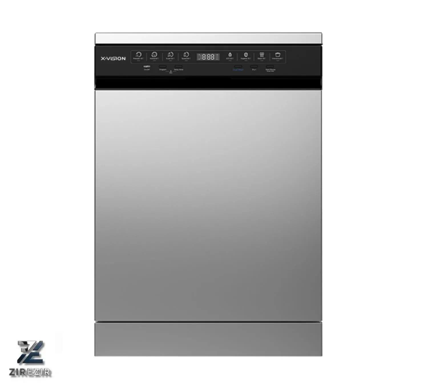 ماشین ظرفشویی ایکس ویژن مدل S140_سفید — تصویر ۵