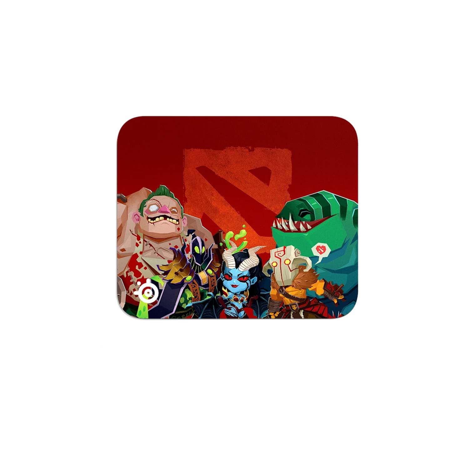 موس پد استیل سریز مدل SteelSeries QcK Mini Dota 2 Edition — تصویر ۲