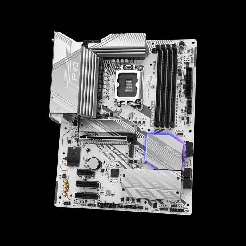 مادربرد ازراک ASROCK Z890 Pro RS WiFi DDR5 White — تصویر ۱۲