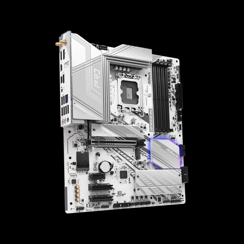 مادربرد ازراک ASROCK Z890 Pro RS WiFi DDR5 White — تصویر ۶