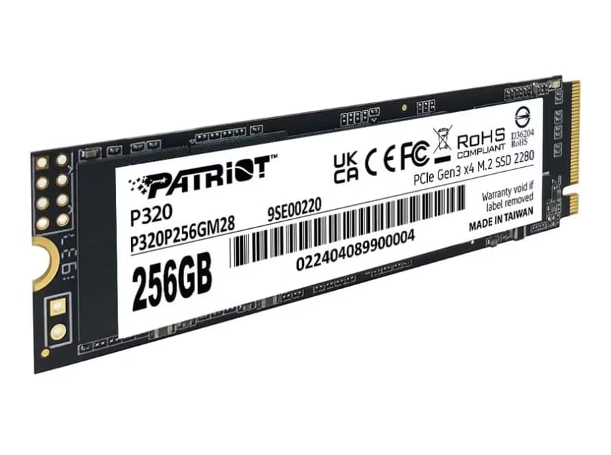 SSD M.2 PATRIOT 256GB P320 حافظه اس اس دی — تصویر ۱۲