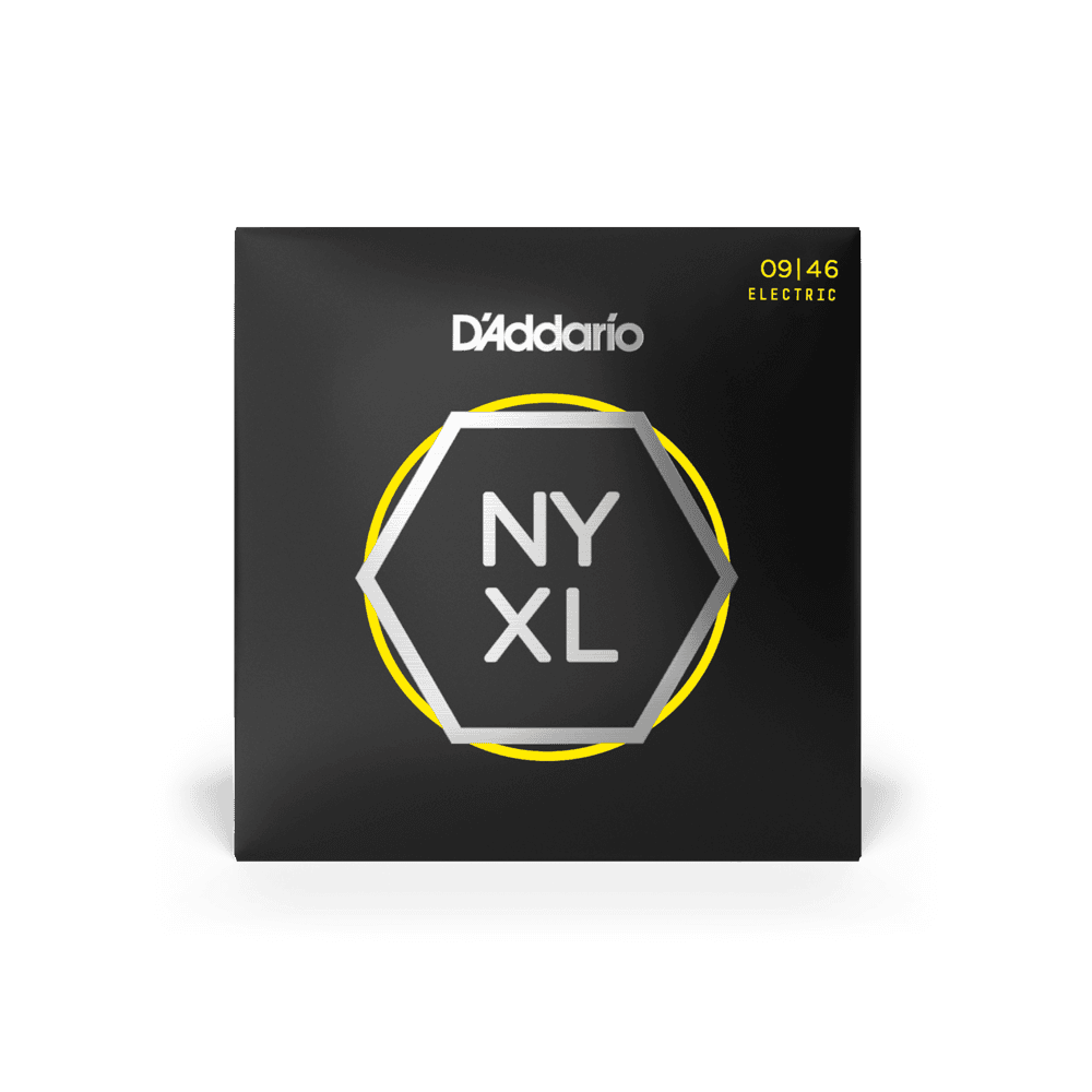09-46 Daddario NYXL0946 Super Light Top/Regular Bottom Electric Guitar Strings اصلی — تصویر ۲