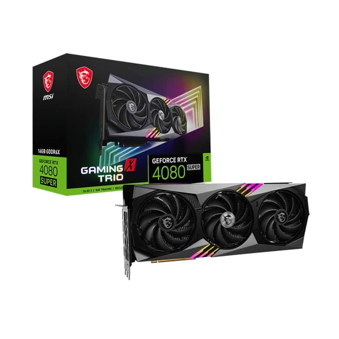 کارت گرافیک ام اس ای GeForce RTX 4080 SUPER 16GB GAMING X TRIO — تصویر ۲