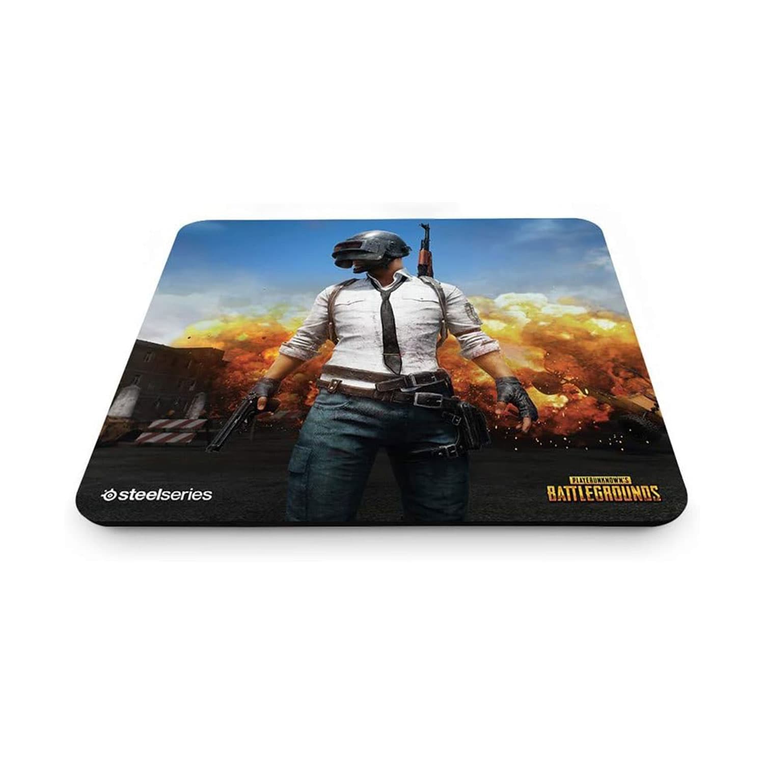 موس پد استیل سریز مدل QcK+ PUBG Erangel Edition — تصویر ۶