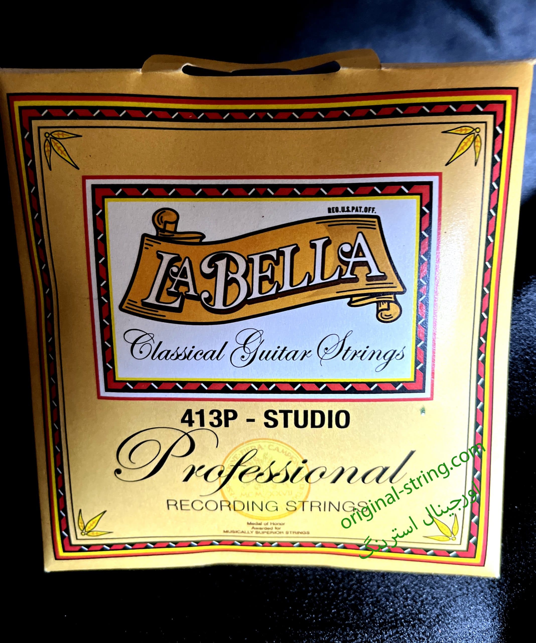 سیم گیتار Labella مدل 413P-STUDIO مدیوم تنشن اصل آمریکا — تصویر ۵