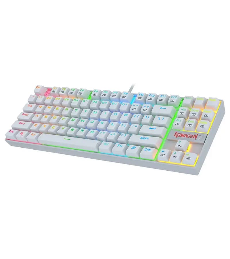 کیبورد مکانیکال گیمینگ ردراگون KUMARA K552 RGB White — تصویر ۳