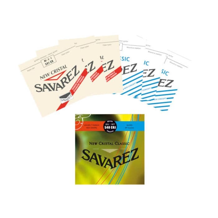 سیم گیتار Savarez مدل 540CRJ میکس تنشن اصل فرانسه — تصویر ۴
