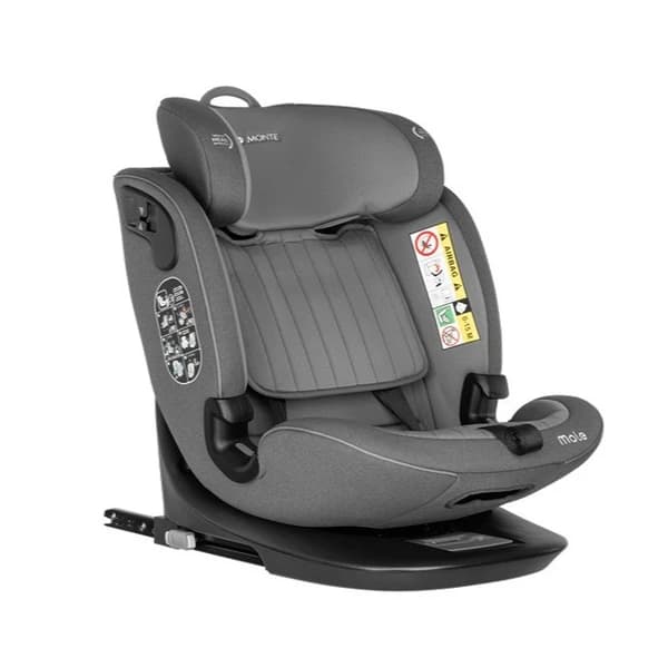 صندلی ماشین کودک مونته مدل موله طوسی | Monte Mole Car Seat — تصویر ۷