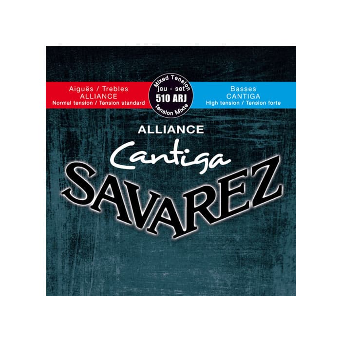 سیم گیتار Savarez مدل 510ARJ میکس تنشن اصل فرانسه