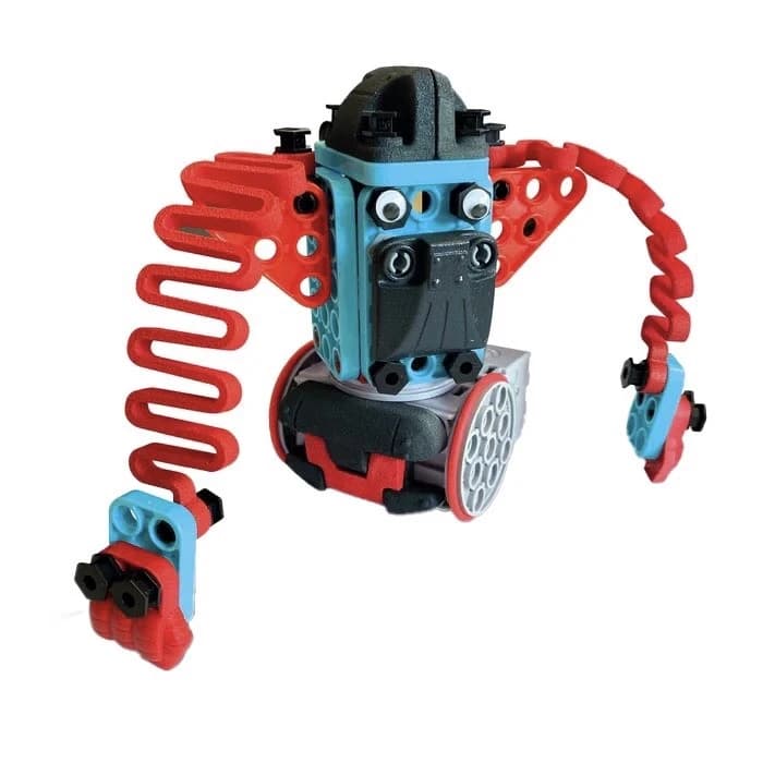 اسباب بازی کلمنتونی مدل 61360 | Clementoni Mechanics Junior Moving Robots — تصویر ۳