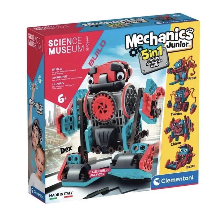 اسباب بازی کلمنتونی مدل 61360 | Clementoni Mechanics Junior Moving Robots — تصویر ۹