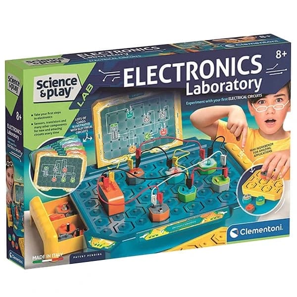 بازی آموزشی ازمایشگاه الکترونیک برند کلمنتونی | Clementoni Science & Play Electronics Laboratory