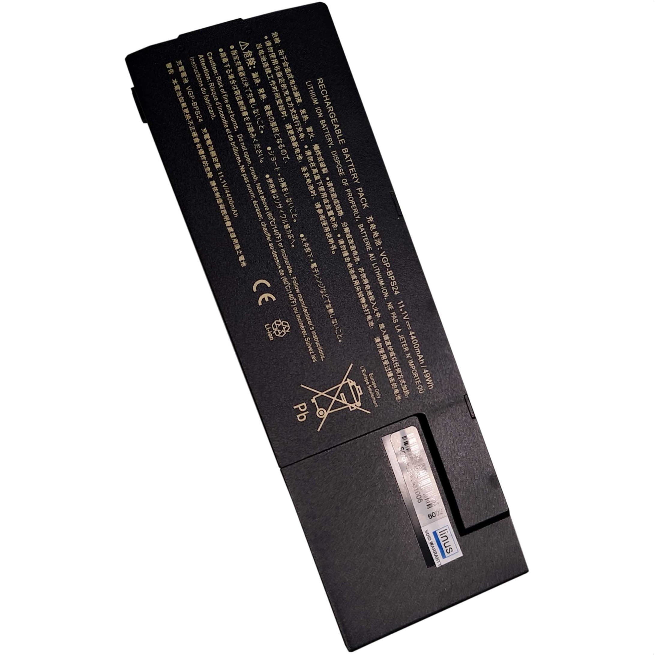 SONY BATTERY BPS24 6CELL 4400MAH