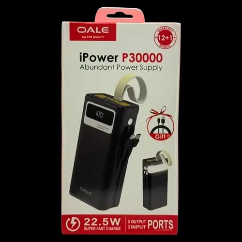 پاوربانك Power Bank OALE 30000 — تصویر ۲