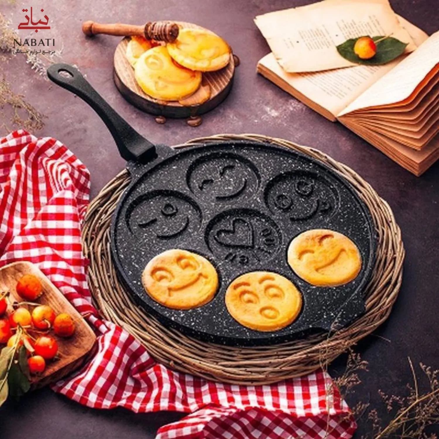 تابه چدنی مدل Pancake 0129 — تصویر ۳