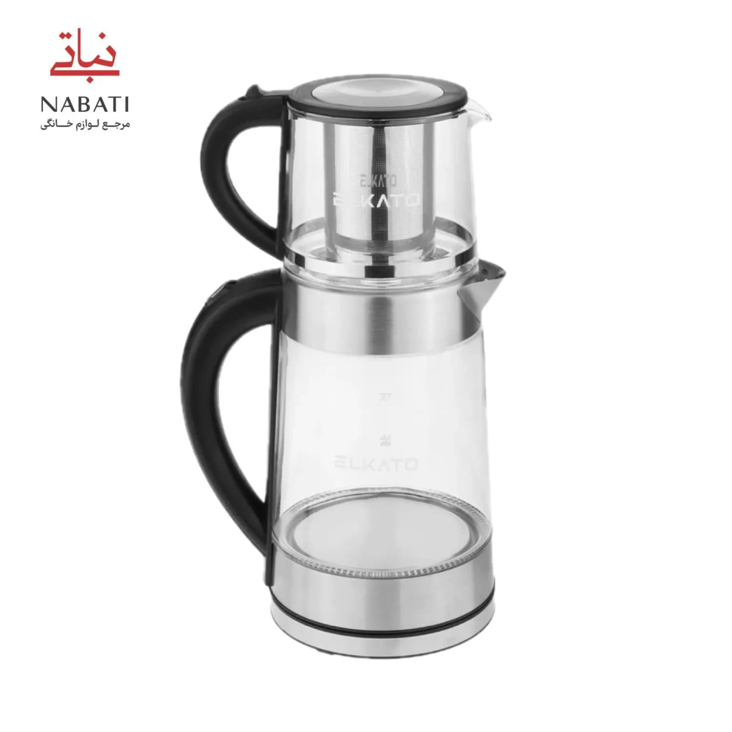 چای ساز روی هم مدل EL-TM122BS — تصویر ۲