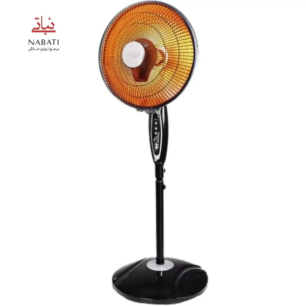 بخاری برقی هالوژنی زونر مدل KH-1500 — تصویر ۳