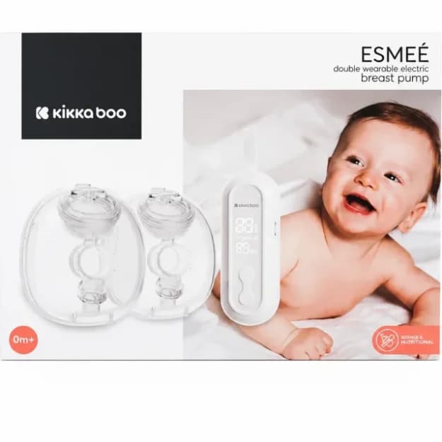 شیردوش پرتابل و برقی دوقلو کیکابو Kikkaboo مدل esmee — تصویر ۲