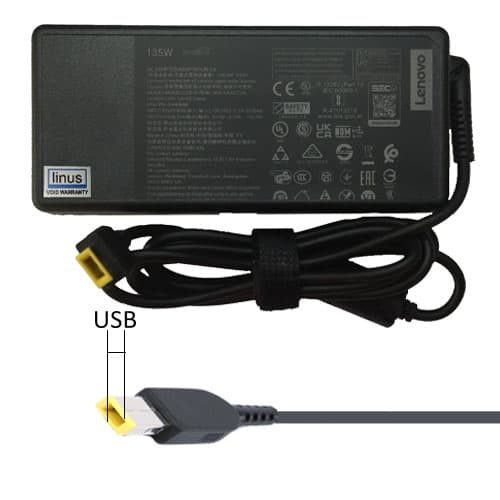 LENOVO Adapter 20V 6.75A USB PIN SLIM 135W