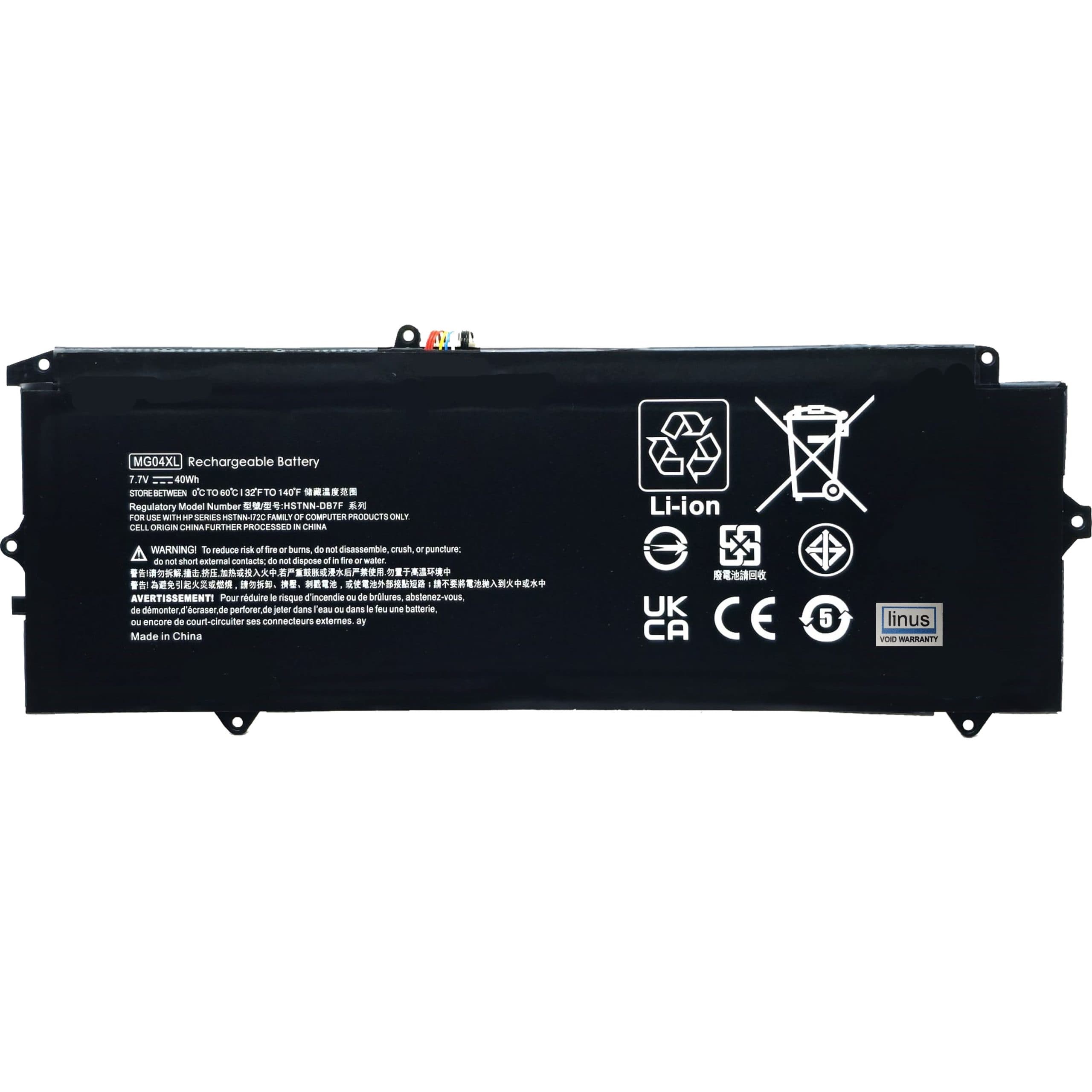 HP BATTERY Elite X2 1012 /MG04XL 5000MAH
