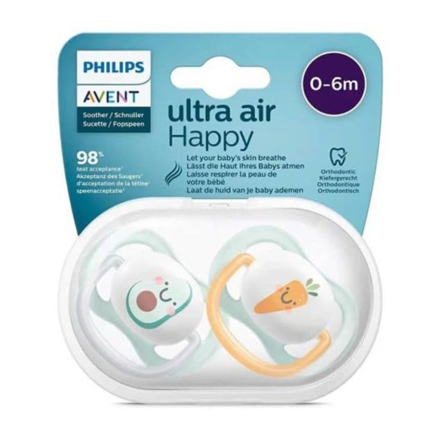 پستانک ارتودنسی اونت ۰-۶ ماه شب و روز UltraAir