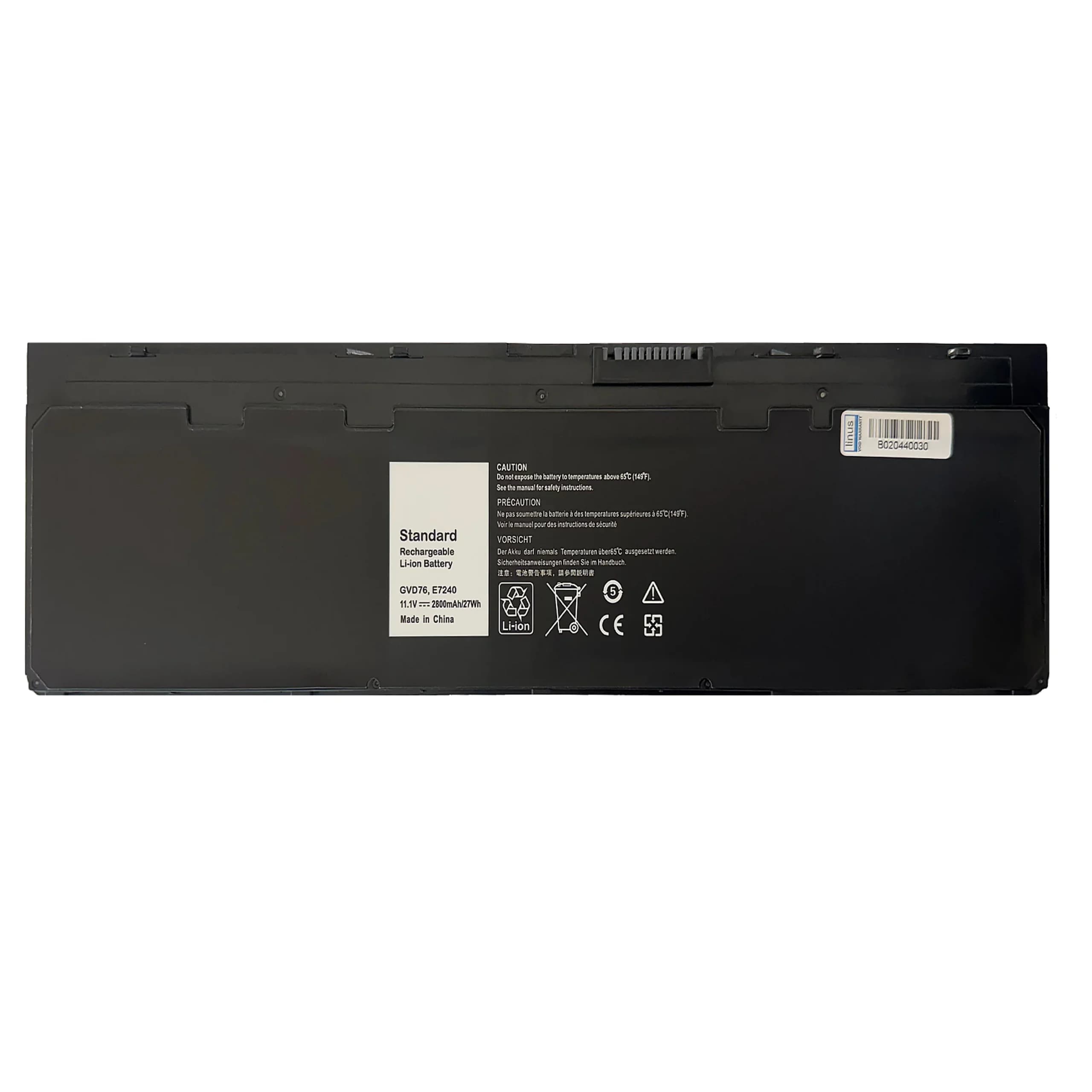 DELL BATTERY E7240 WD52H 2800MAH — تصویر ۲