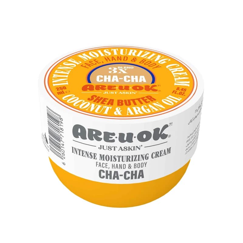 کرم رطوبت رسان مدل CHA CHA مناسب صورت، دست و بدن آر یو اکی 250 میل — تصویر ۳