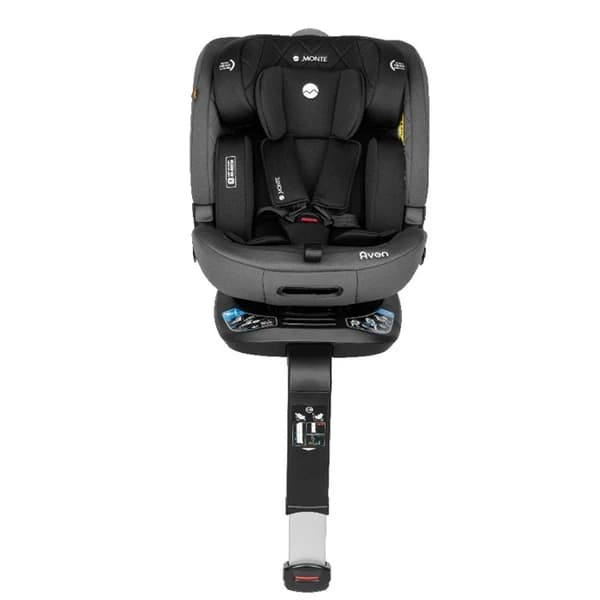 صندلی ماشین ۳۶۰ درجه مونته مدل اون | Monte Owen 360 Car Seat رنگ طوسی — تصویر ۴