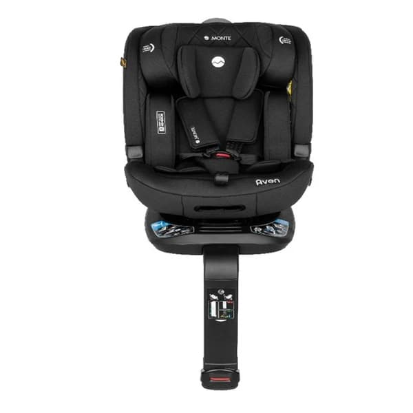 صندلی ماشین ۳۶۰ درجه مونته مدل اون | Monte Owen 360 Car Seat رنگ طوسی — تصویر ۵