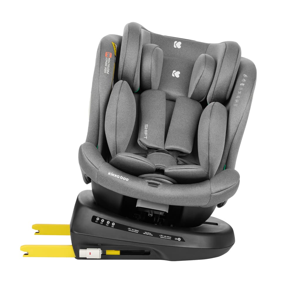 صندلی ماشین کیکابو مدل شیفت ۳۶۰ درجه | Kikkaboo Shift Car Seat Black — تصویر ۴