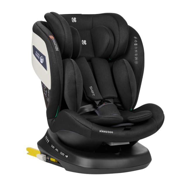 صندلی ماشین کیکابو مدل شیفت ۳۶۰ درجه | Kikkaboo Shift Car Seat Black — تصویر ۶