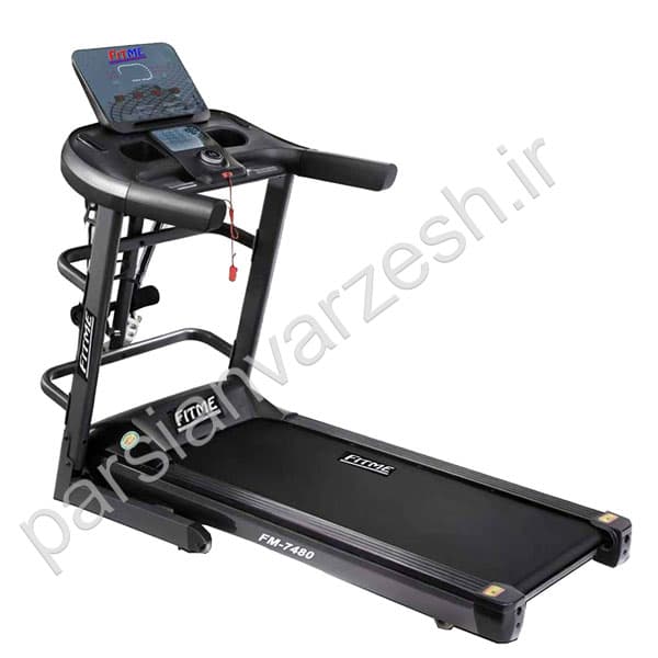 تردمیل خانگی برند فیت می مدل Fit-Me 7480 قدرت موتور 3.5 اسب بخار