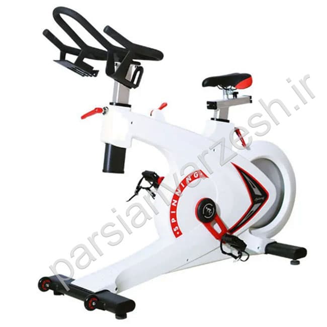 دوچرخه ثابت اسپینینگ EcoFit سفید مدل EF007 فروش اقساطی