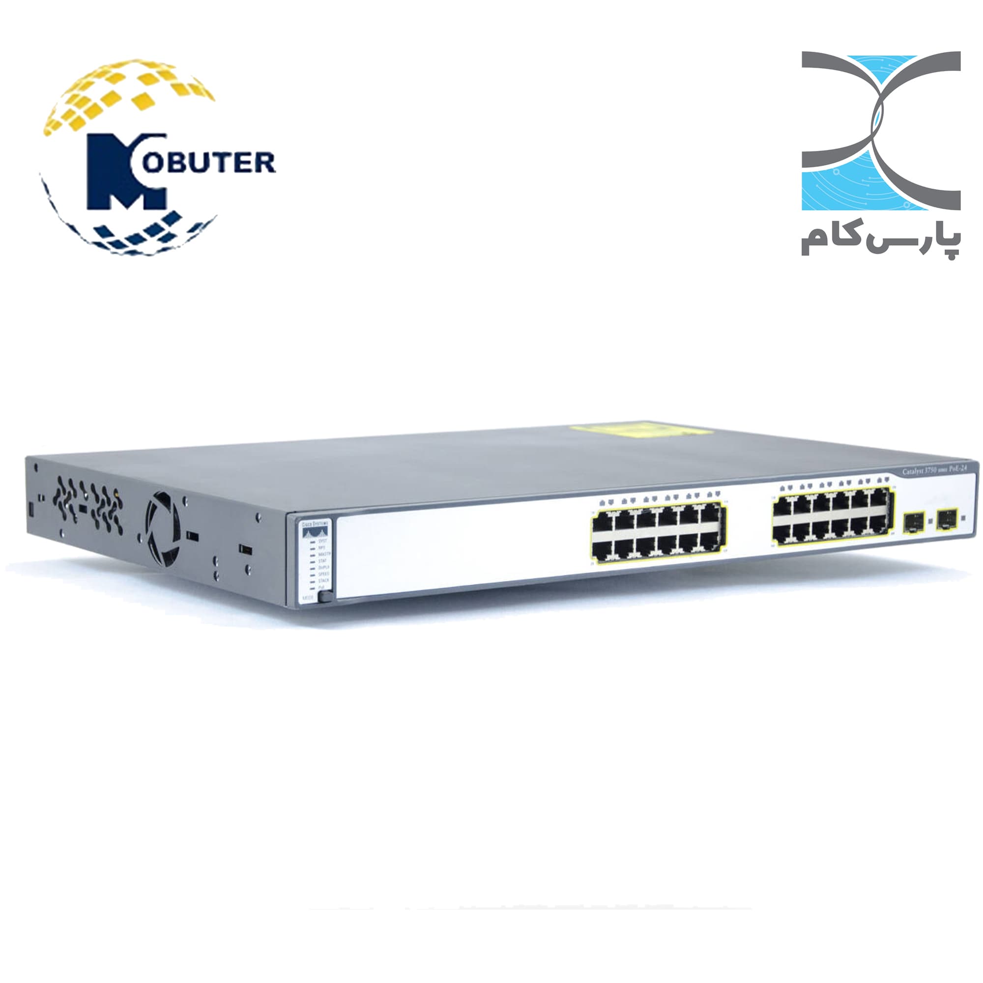 سوئیچ سیسکو مدل WS-C3750-24PS-S — تصویر ۵