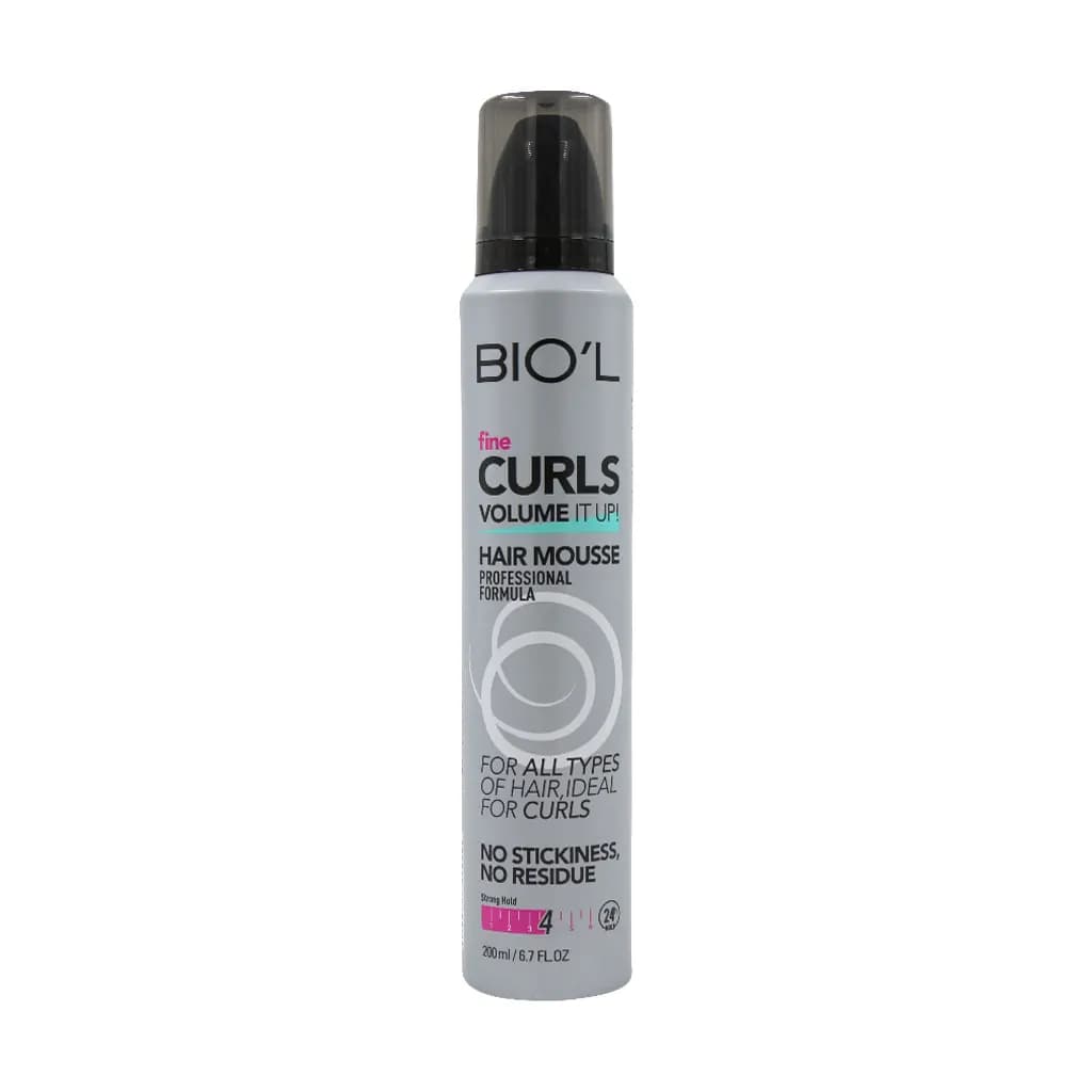 موس حالت دهنده مو بیول مدل Fine Curls 4 حجم 200 میلی لیتر