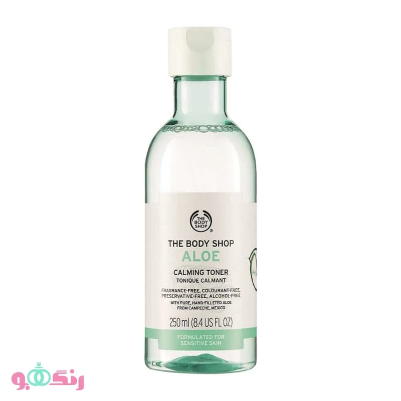 تونر پاک کننده و آبرسان آلوئه ورا بادی شاپ Body Shop حجم 250 میلی لیتر — تصویر ۱۱