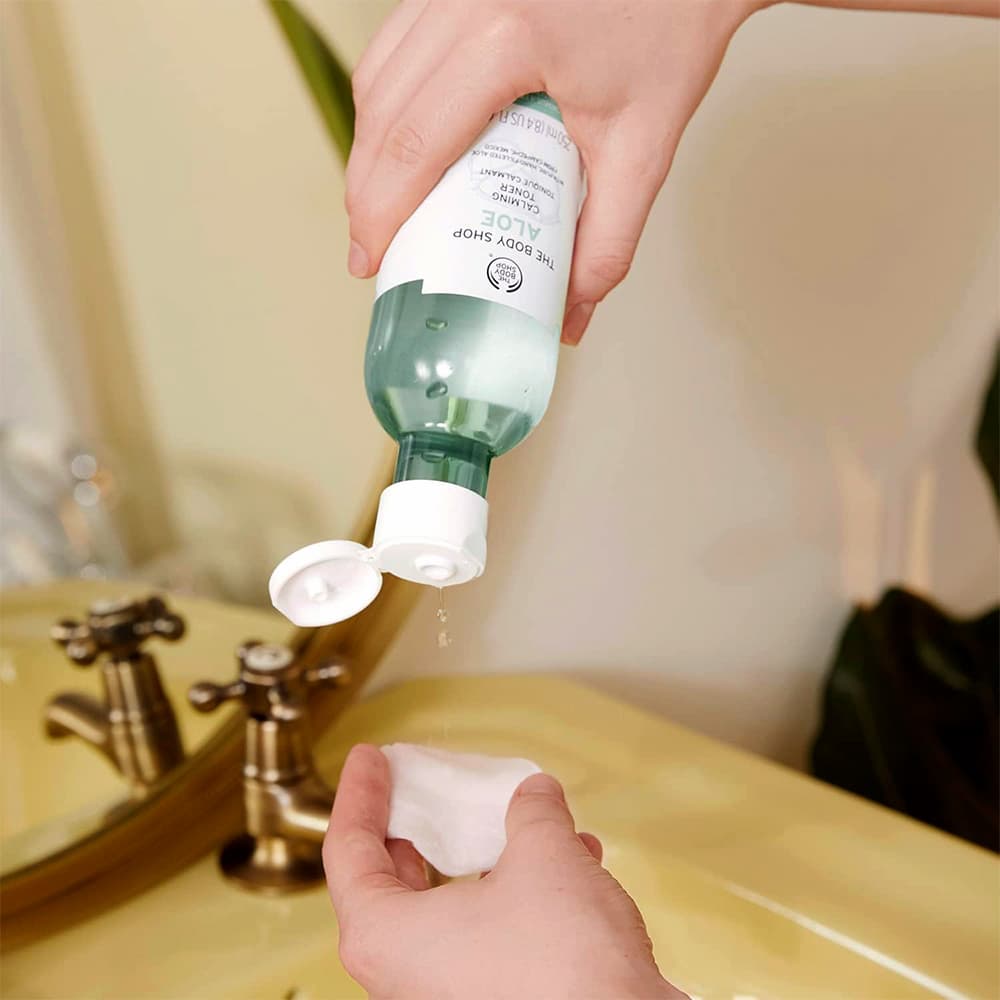تونر پاک کننده و آبرسان آلوئه ورا بادی شاپ Body Shop حجم 250 میلی لیتر — تصویر ۷