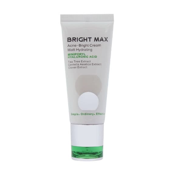 کرم مرطوب کننده مات آکنه Bright Max برایت مکس حجم 40 میلی لیتر