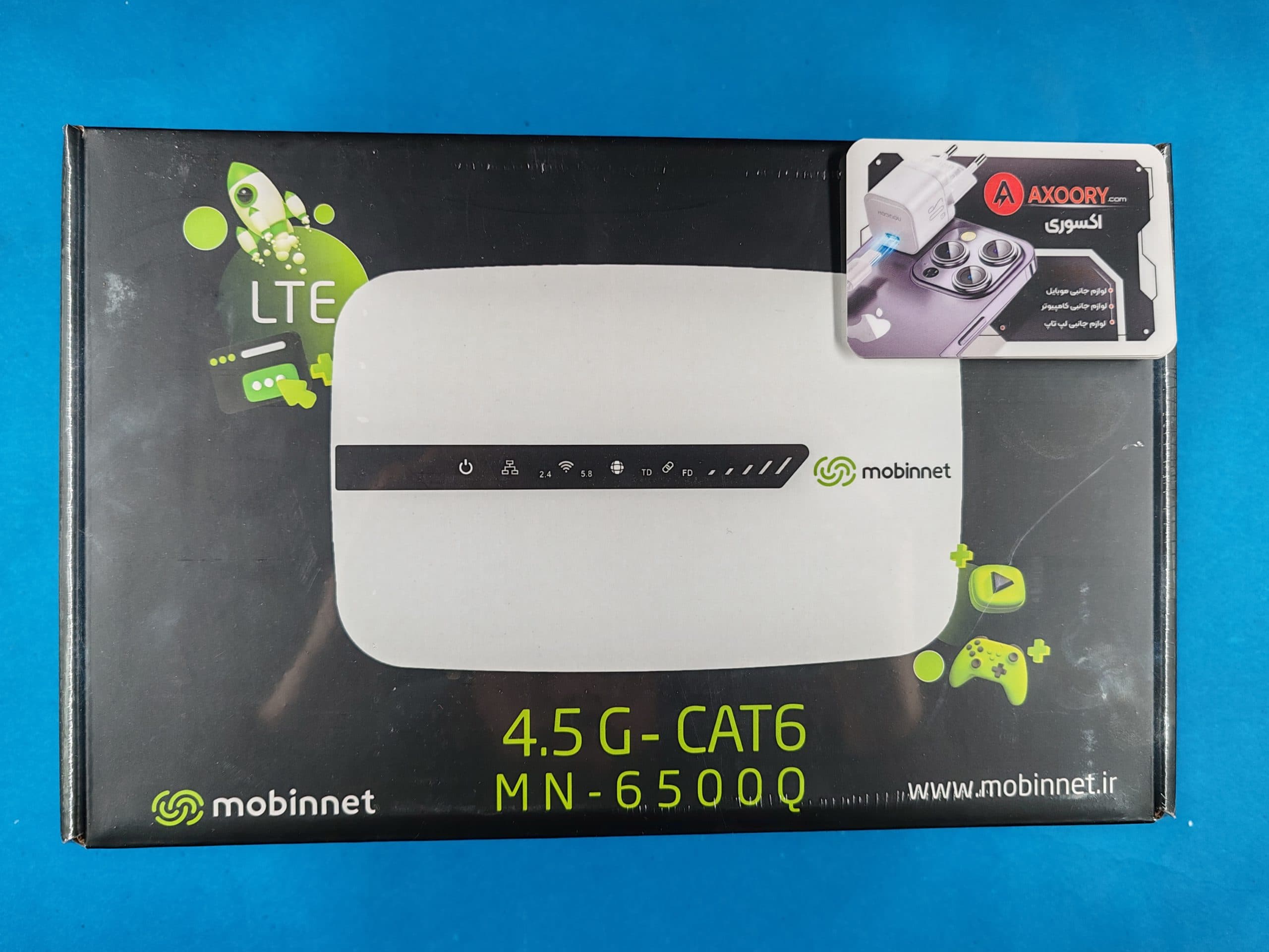 مودم 6500 مبین نت به همراه با 100 گیگ اینترنت +سیمکارت — تصویر ۲