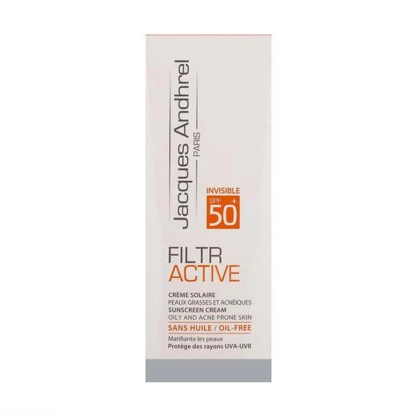 ضدآفتاب بی رنگ Jac Andhrel ژاک آندرل مدل SPF50 پوست چرب و آکنه دار — تصویر ۴