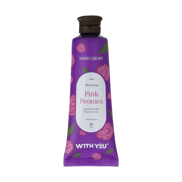 کرم مرطوب کننده With You ویت یو مدل Pink Peonies پوست حساس — تصویر ۲