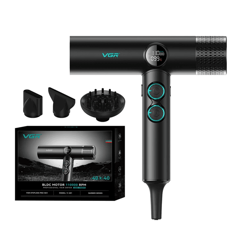 سشوار حرفه‌ای وی جی آر مدل V-401 — تصویر ۸