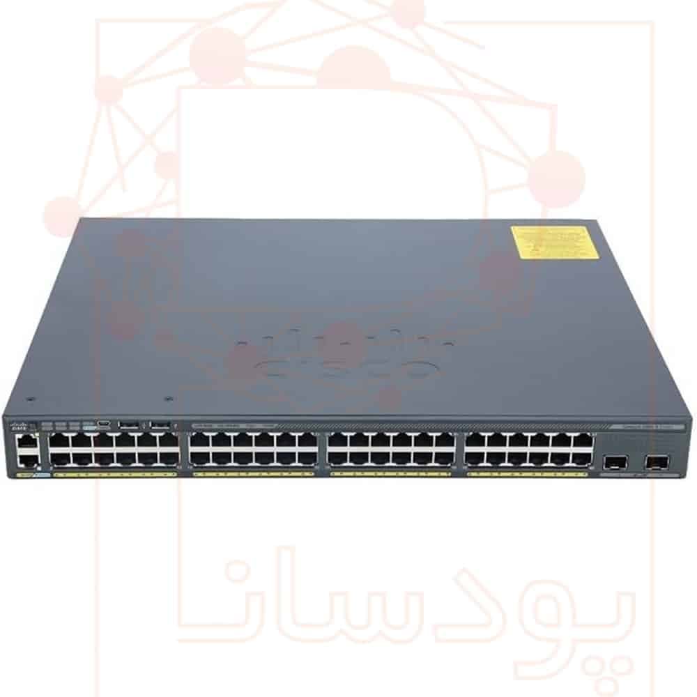 سوئیچ سیسکو WS-C2960X-48FPD-L ریفر — تصویر ۹