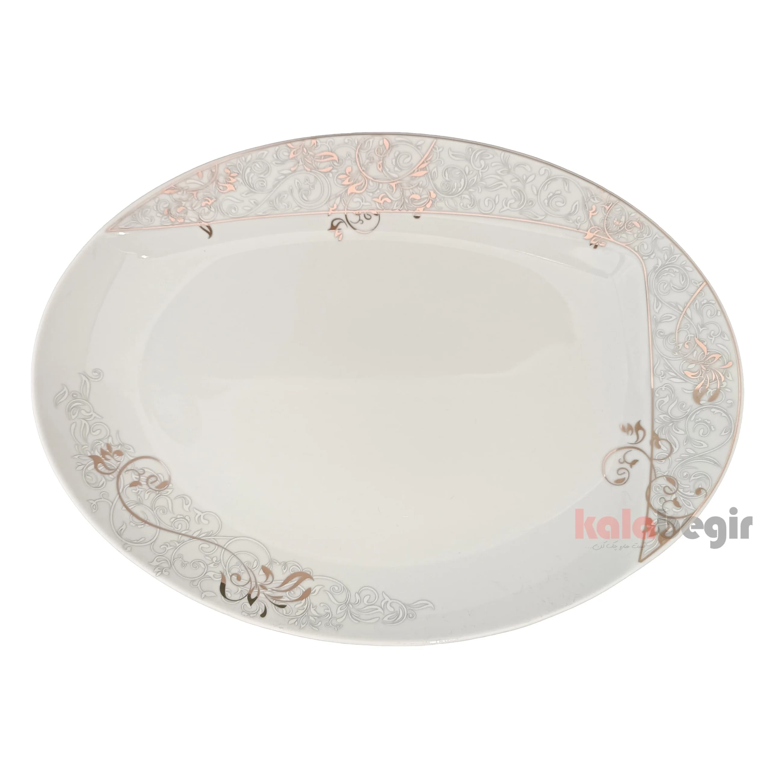 دیس 35 چینی توس طرح تاماس خاکستری — تصویر ۸