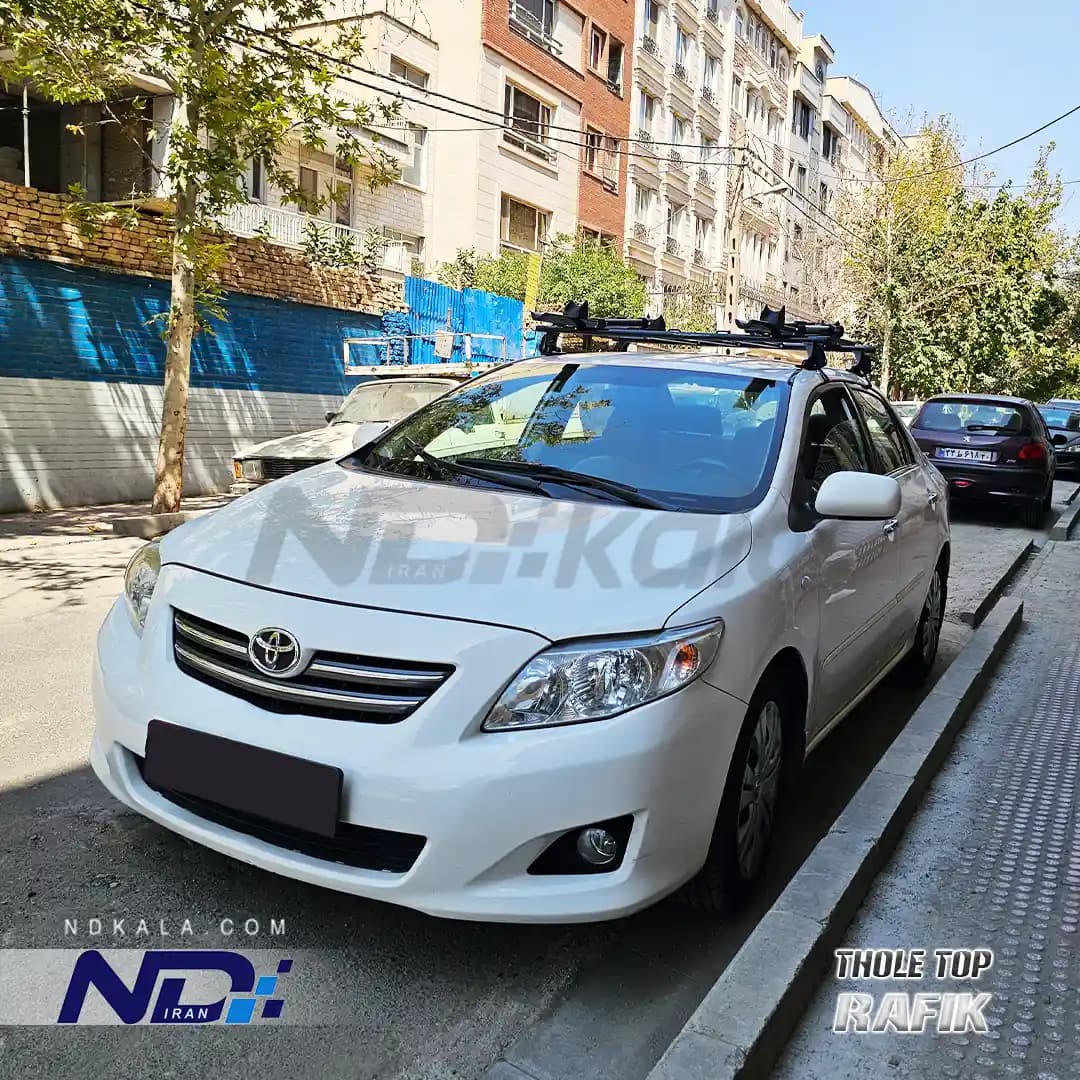 باربند تویوتا کرولا ۲۰۰۶-۲۰۱۲ برند رافیک — تصویر ۲