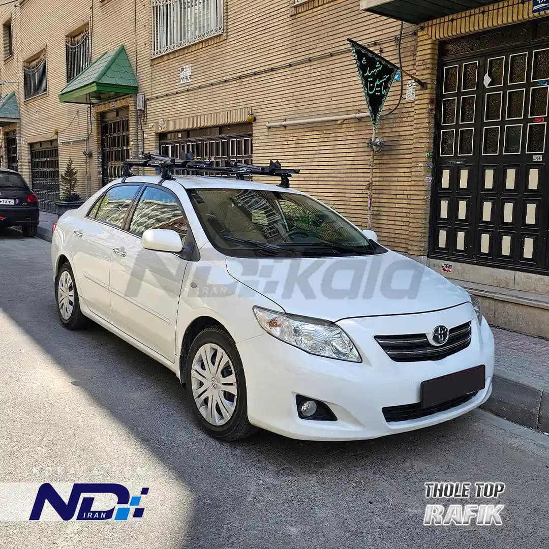 باربند تویوتا کرولا ۲۰۰۶-۲۰۱۲ برند رافیک — تصویر ۳