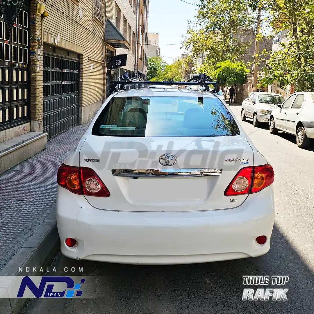 باربند تویوتا کرولا ۲۰۰۶-۲۰۱۲ برند رافیک — تصویر ۷