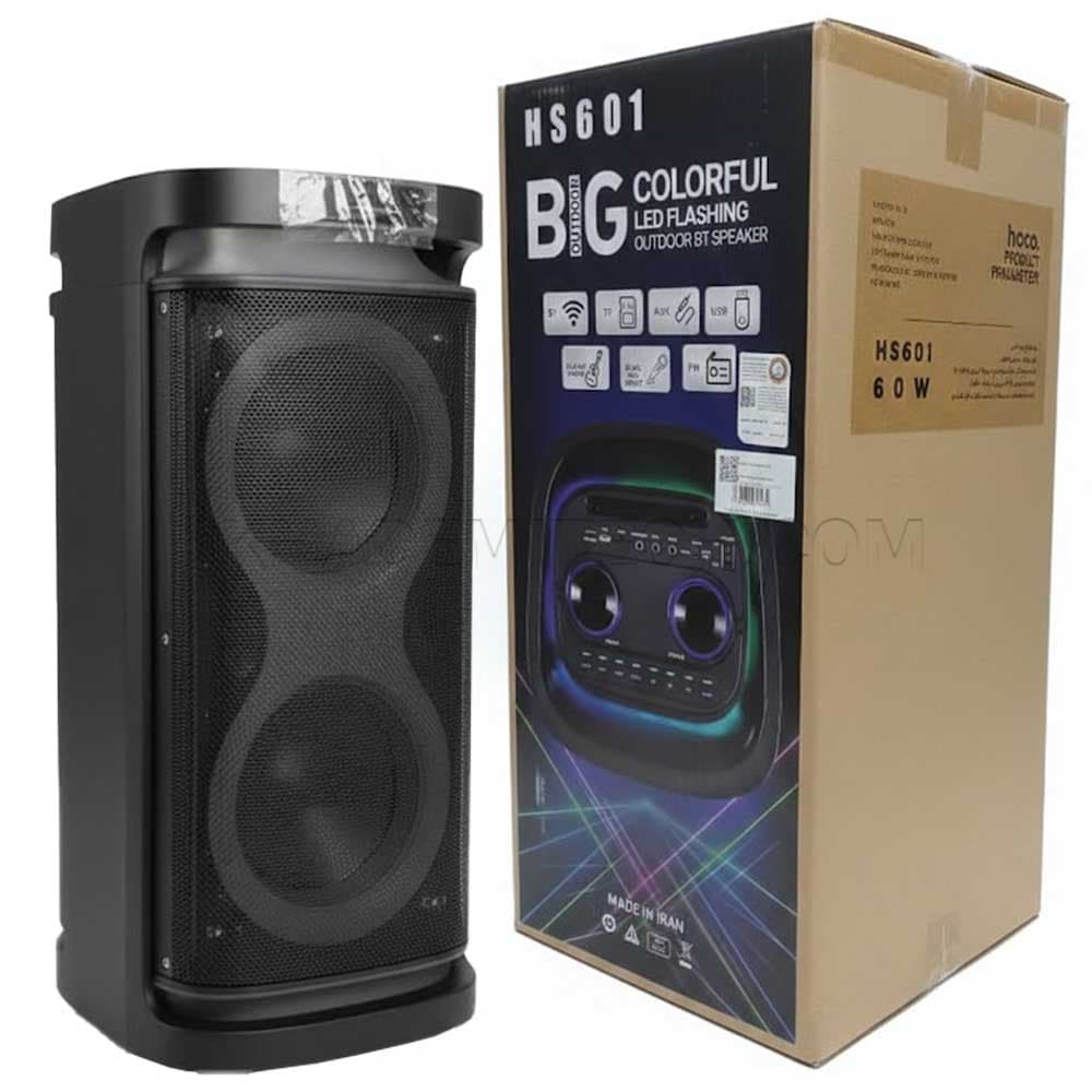 اسپیکر بلوتوثی چمدانی هوکو HOCO مدل HS601 60W