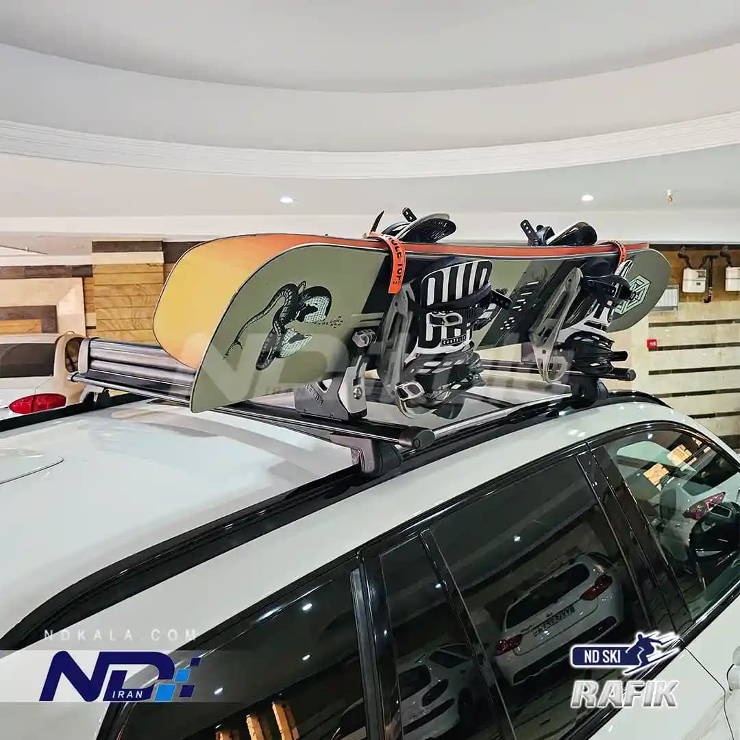 باربند‌ BMW X3 مدل گیره ای برند رافیک طرح توله سوئد — تصویر ۵