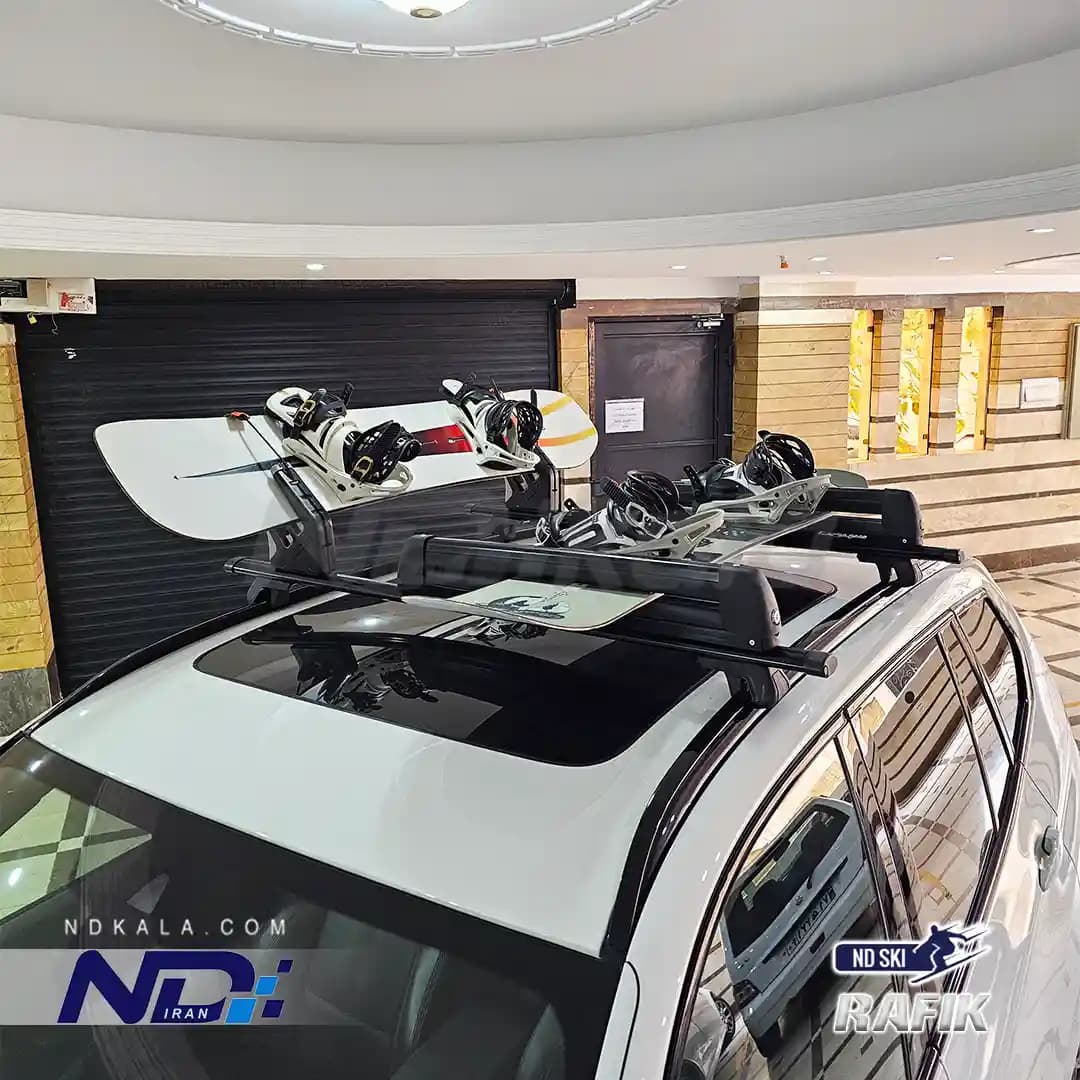 باربند‌ BMW X3 مدل گیره ای برند رافیک طرح توله سوئد — تصویر ۶